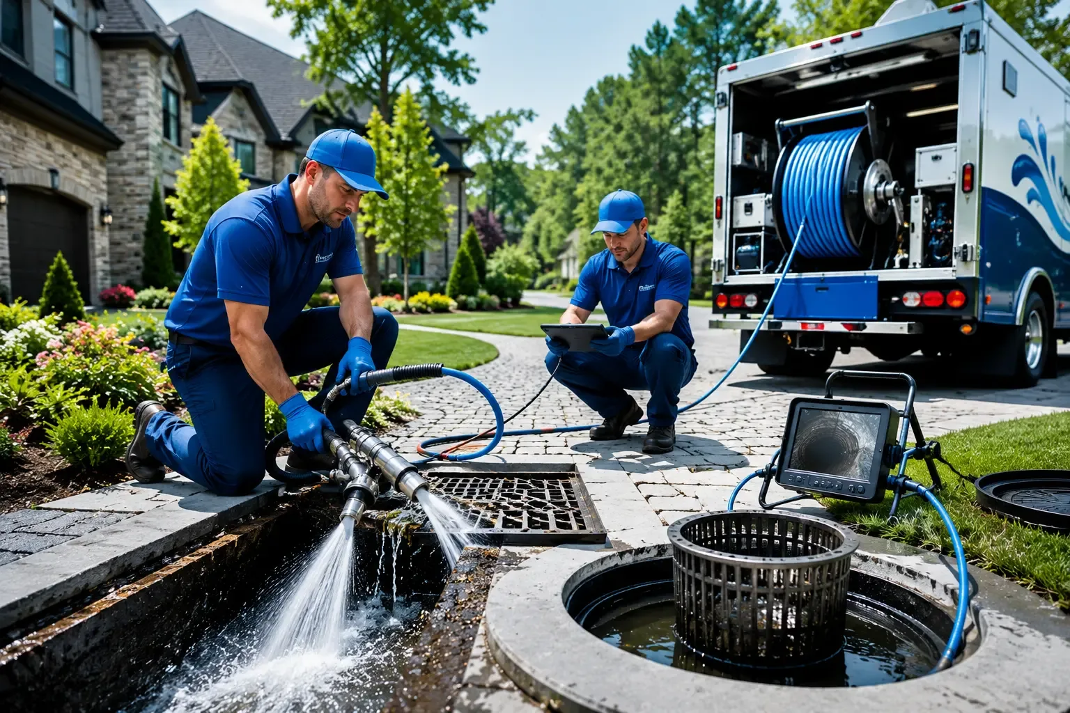 Local outdoor drain cleaning professionals in Looneyville, WV